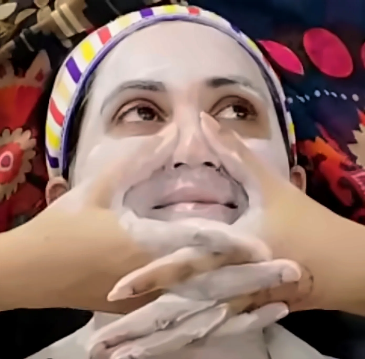 Facial cleansing at Glow Beauty Salon Kasur