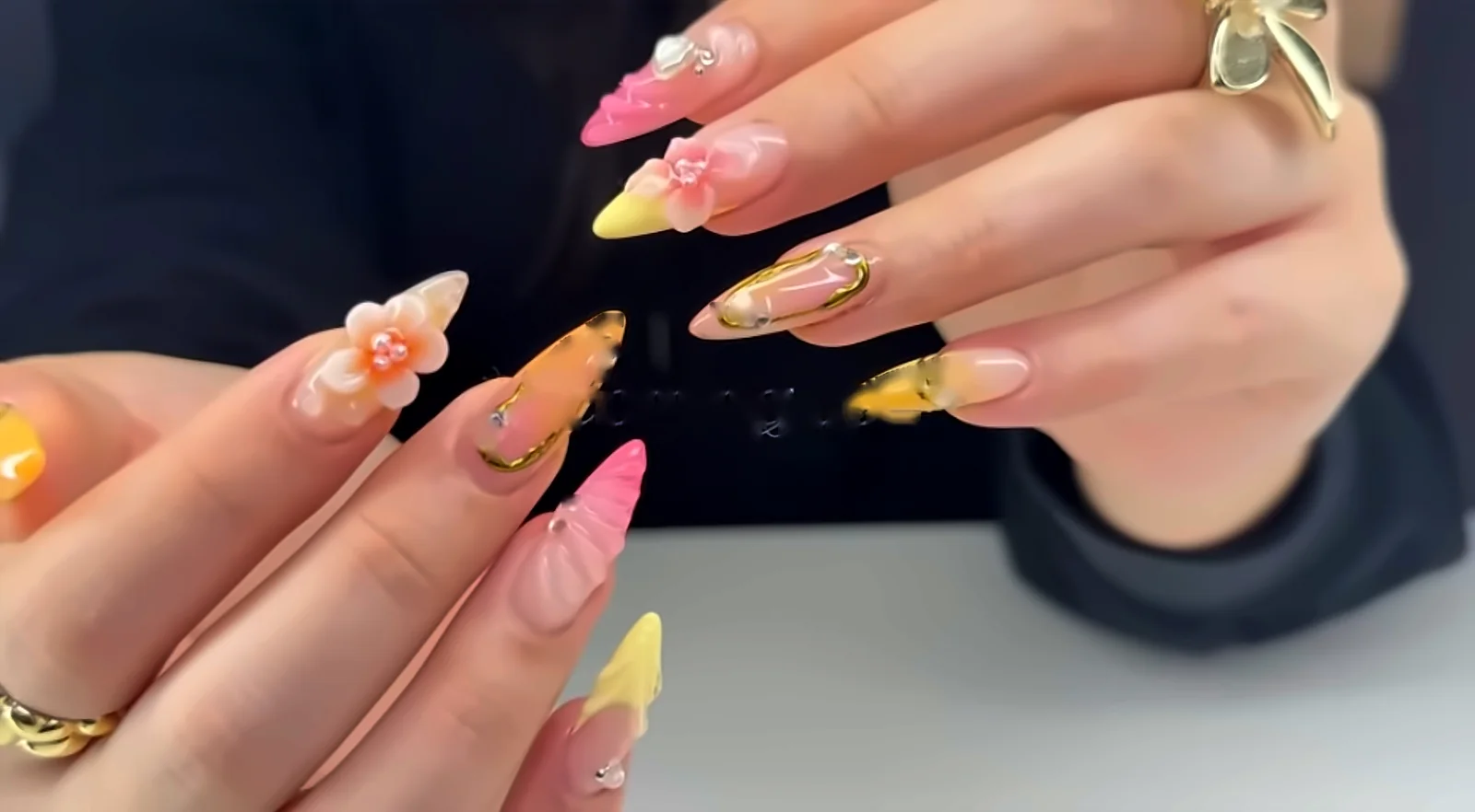 Nail art by Glow Beauty Salon Kasur