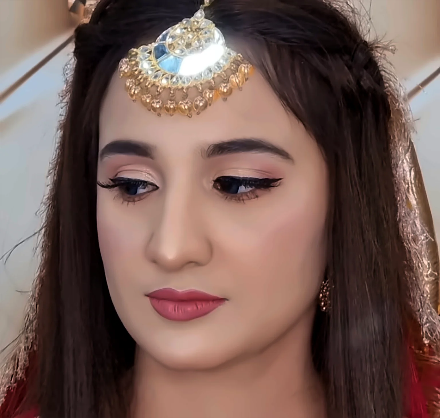 Walima look at Glow Beauty Salon Kasur